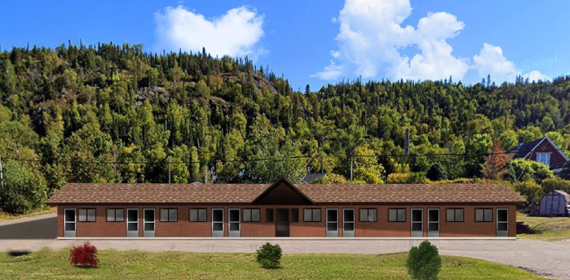 Sunset Motel Schreiber Экстерьер фото